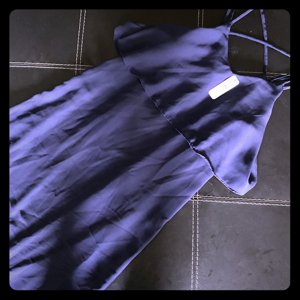 Navy blue formal dress